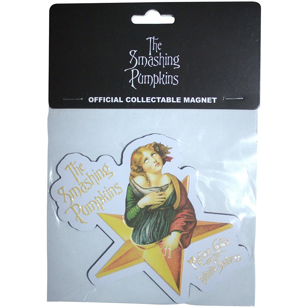 Smashing Pumpkins - Mellon Collie Embossed Koelkastmagneet - Multicolours